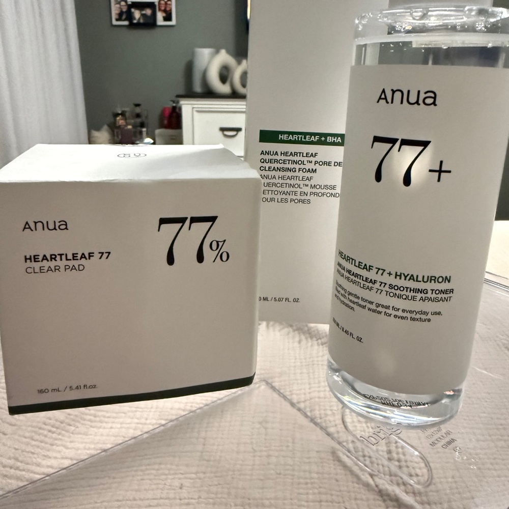 Anua Heartleaf 77% Korean Skincare Set